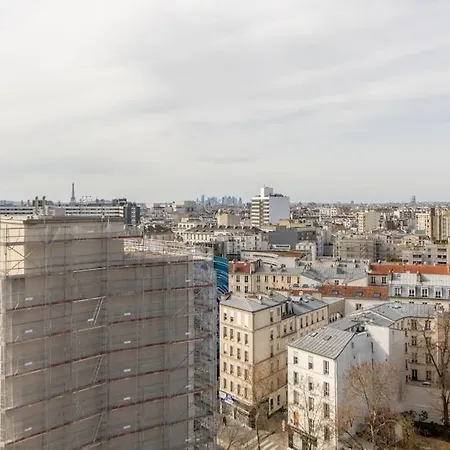 Diderot - Bel Avec Vue Panoramique Sur Paris